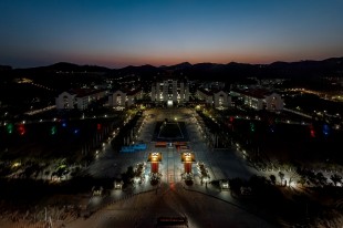 晚霞之下的&ldquo;嘉园&rdquo;