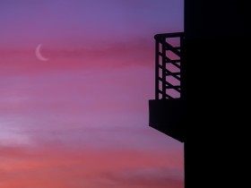 意料之外的晚霞