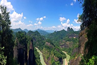 武夷之巅，眺望九曲