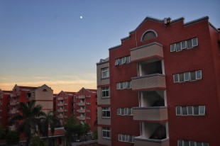 藏在宿舍外的风景