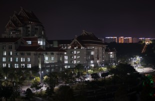 &ldquo;嘉园&rdquo;夜色