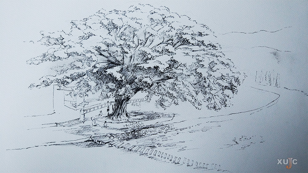 【图片新闻】他们用700多张画稿带走了云水谣等地的风景